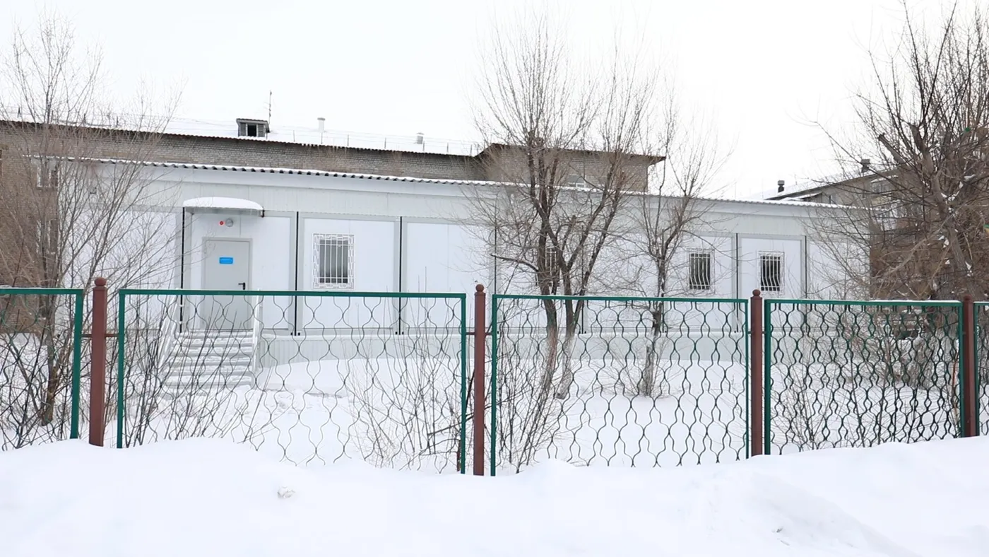 Быстровозводимый модульный комплекс. ПЦР-лаборатория на базе Городской больницы №2 (г. Семей)